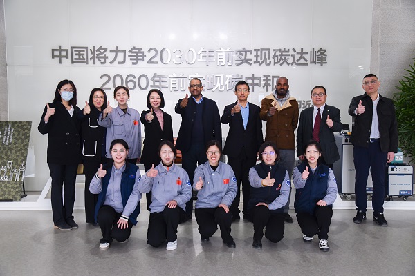 毛里塔尼亚努瓦克肖特大学孔子学院代表团到访红桃国际集团